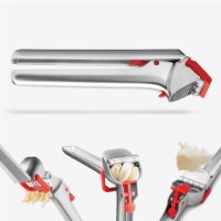 Garject - Stainless and Red (Garlic Press)