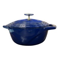 Lodge Enamel 3 qt. Dutch Oven - Blue