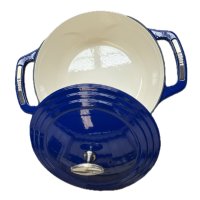 Lodge Enamel 3 qt. Dutch Oven - Blue