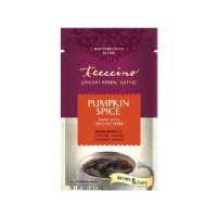 Teeccino Pumpkin Spice Chicory Herbal Coffee Substitute 1.05oz Trial