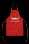 Bread Becker's Red Two Pocket Apron