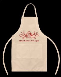 Bread Becker's White Two Pocket Apron